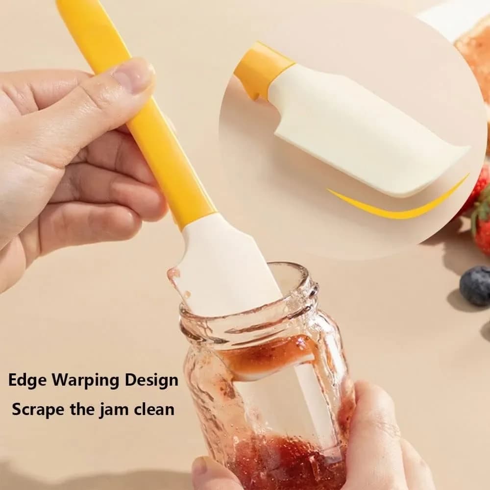 Spatule à beurre en Silicone, épandeur de confiture pour le petit déjeuner, épandeur de pain, Gadgets de cuisine, spatule de cuisson antiadhésive résistante à la chaleur sans BPA