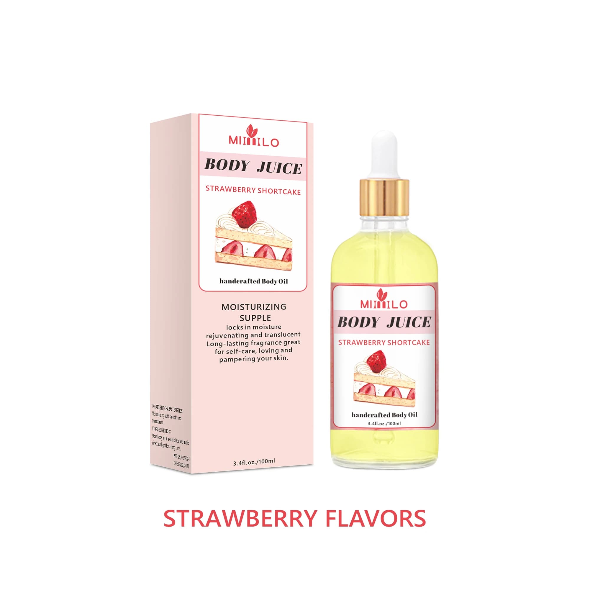 Huile corporelle parfumée douce, 100ml, plusieurs parfums délicieux, hydratant, nourrissant, soins pour la peau, léger, Non gras, absorption rapide
