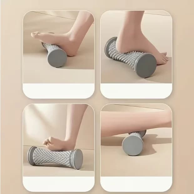 Rouleau de massage pour les pieds, rouleau de massage plantaire, entraîneur pour pieds plats - adapté aux passionnés de yoga et de fitness