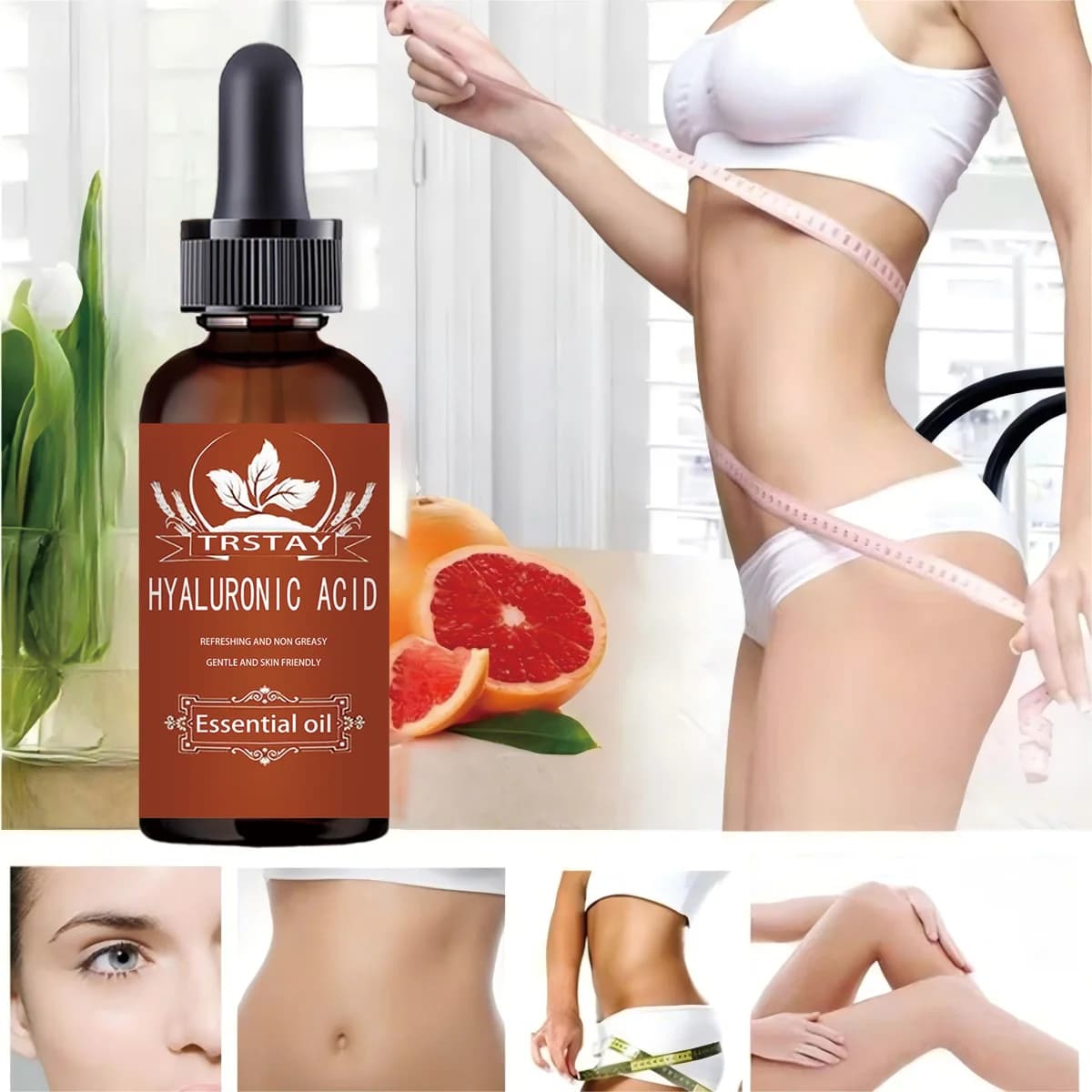 Huiles essentielles de physiothérapie naturelle, 5ML/15ML/30ML/50ML, Anti-âge, Drainage lymphatique, huile de gingembre, huile de Massage corporel