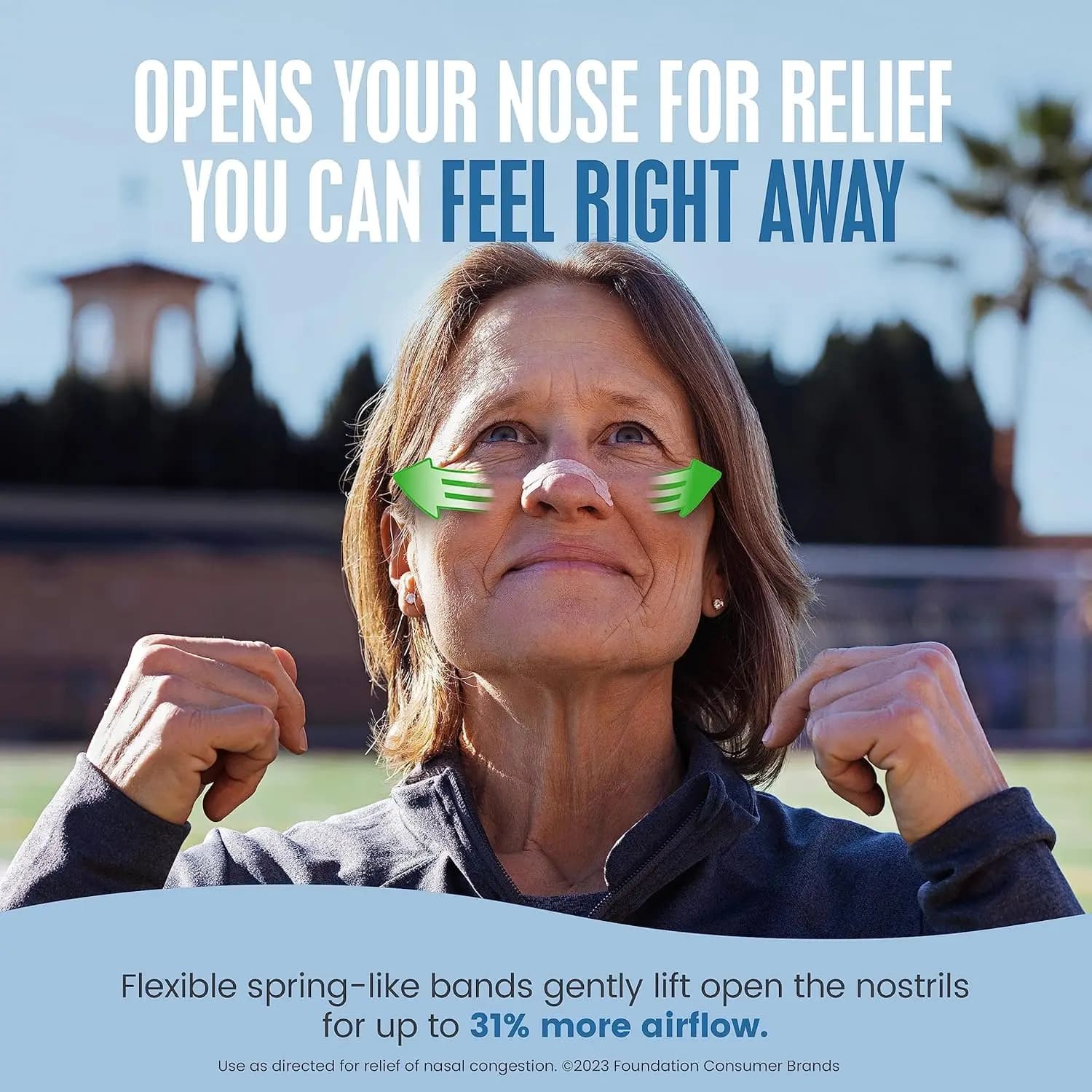 Respirez les bandes nasales droites Bandes nasales bronzantes extra-fortes, solution contre le ronflement sans médicament et la congestion nasale instantanée