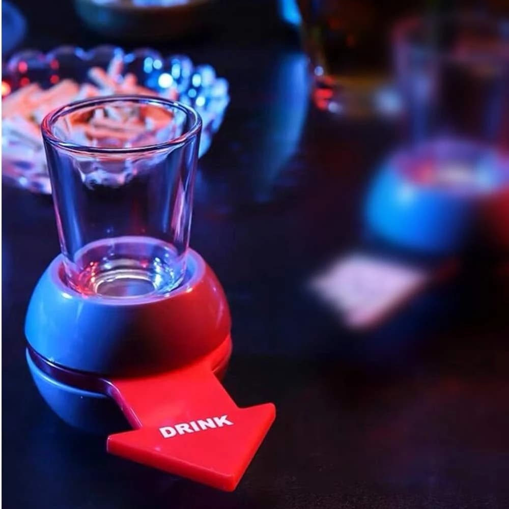 Accessoire de jeu à boire Spin The Shot pour adultes