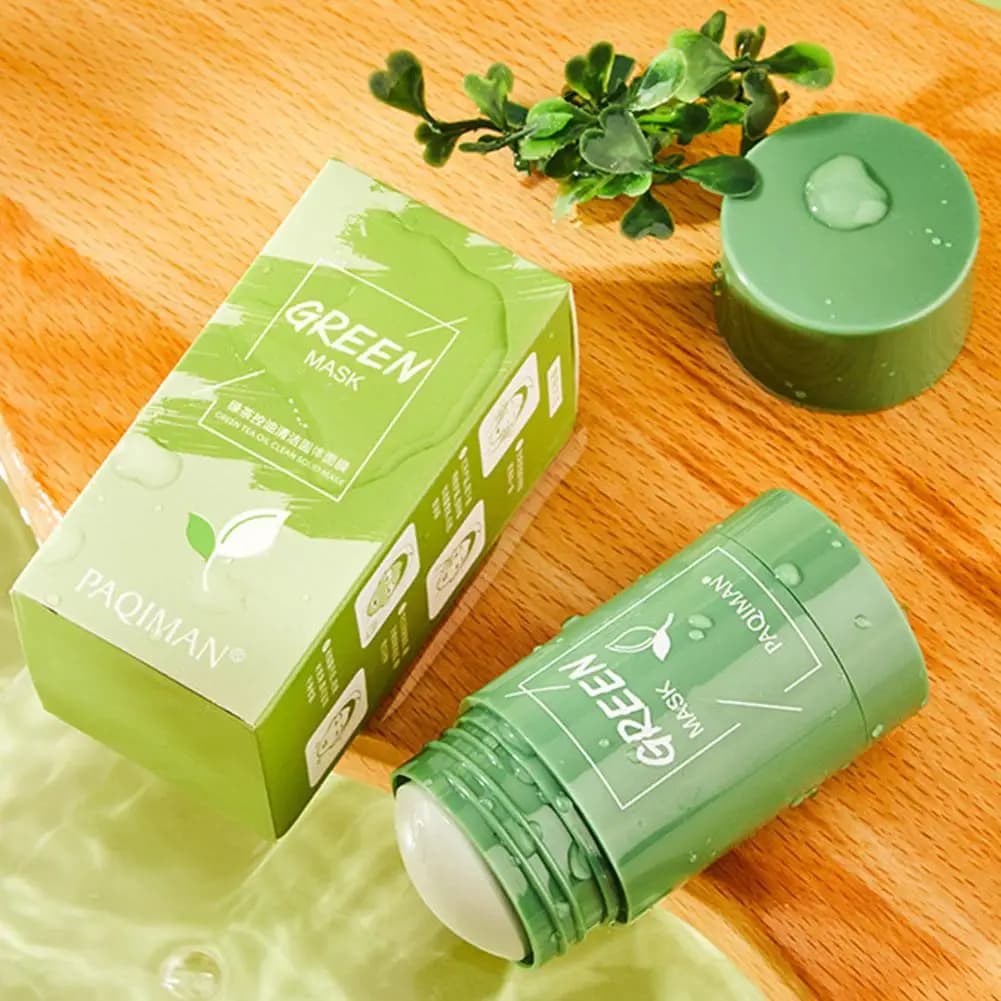 Masque au thé vert pour le visage