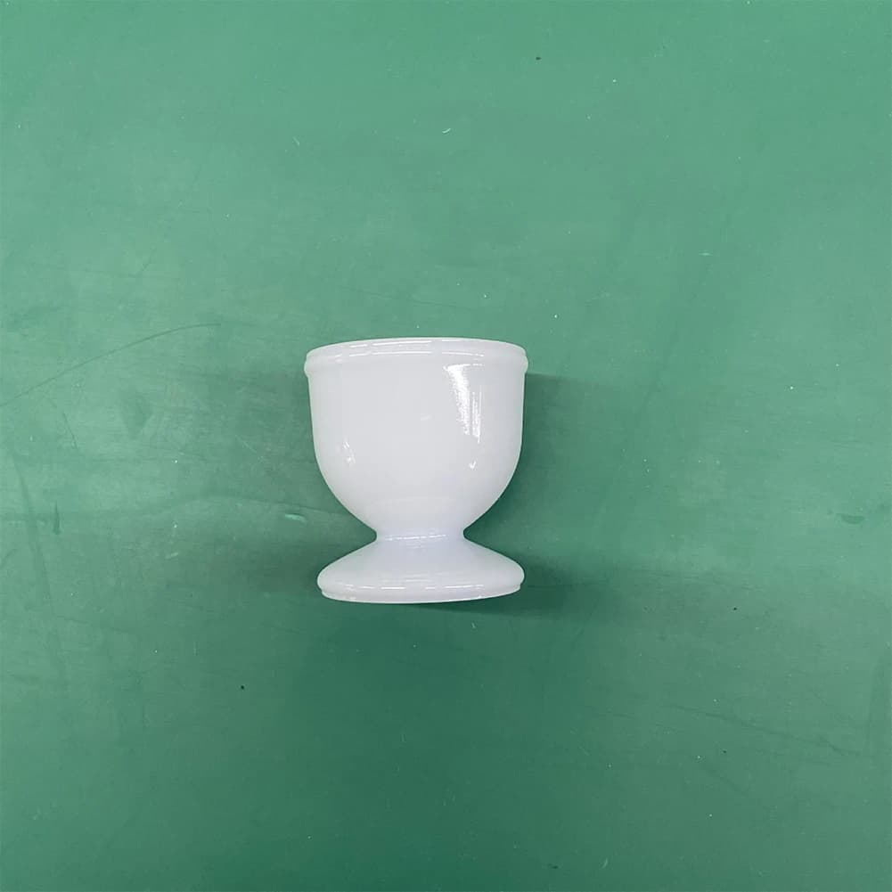 Porte-oeufs dur et doux, 4/8 pièces, porte-œufs durs et durs, nouveaux accessoires de cuisine en plastique pour petit déjeuner blanc