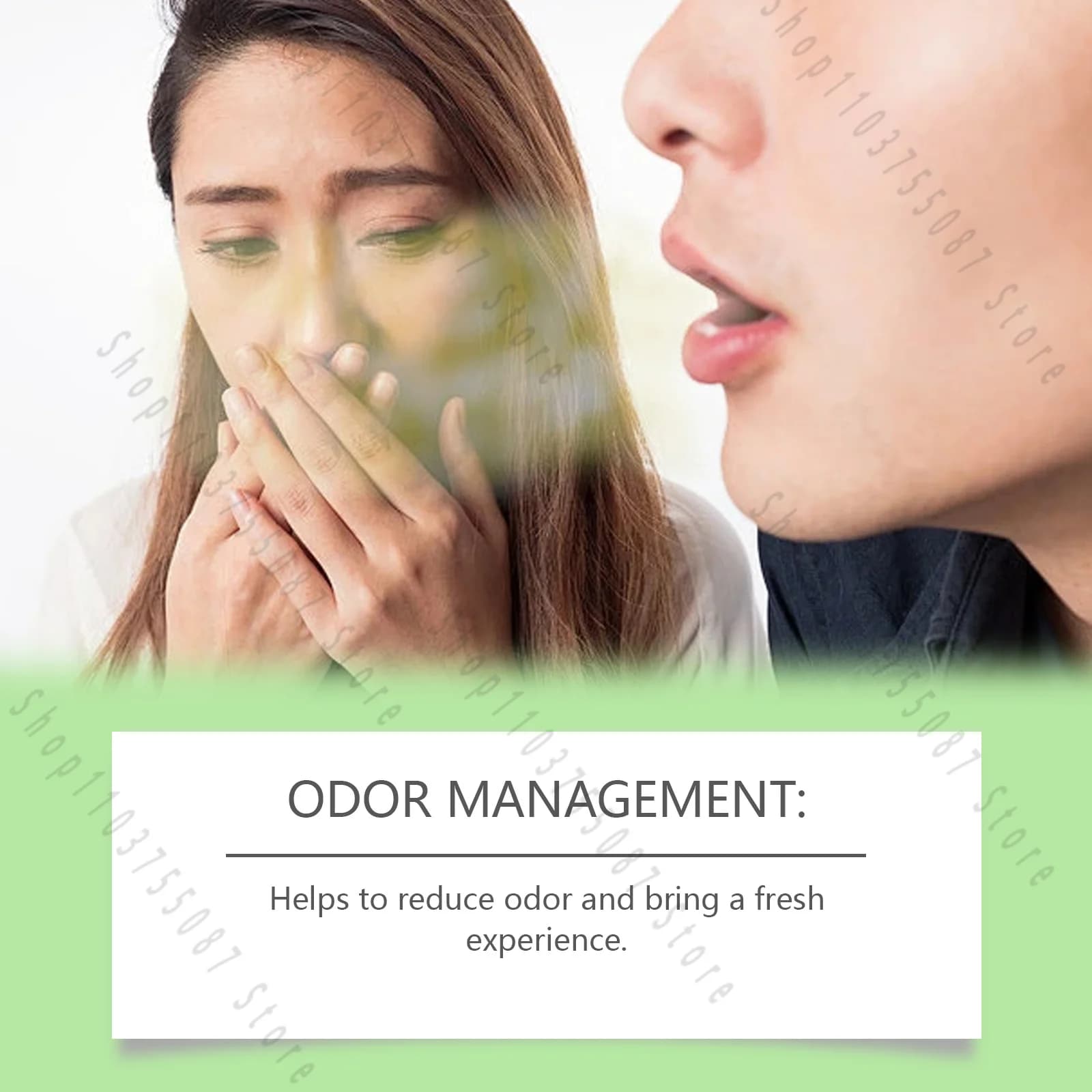 Sérum pour les gencives 60ml, gouttes réparatrices buccales à la menthe, haleine fraîche longue durée, blanchit les dents, soin doux des gencives, réduit les mauvaises odeurs