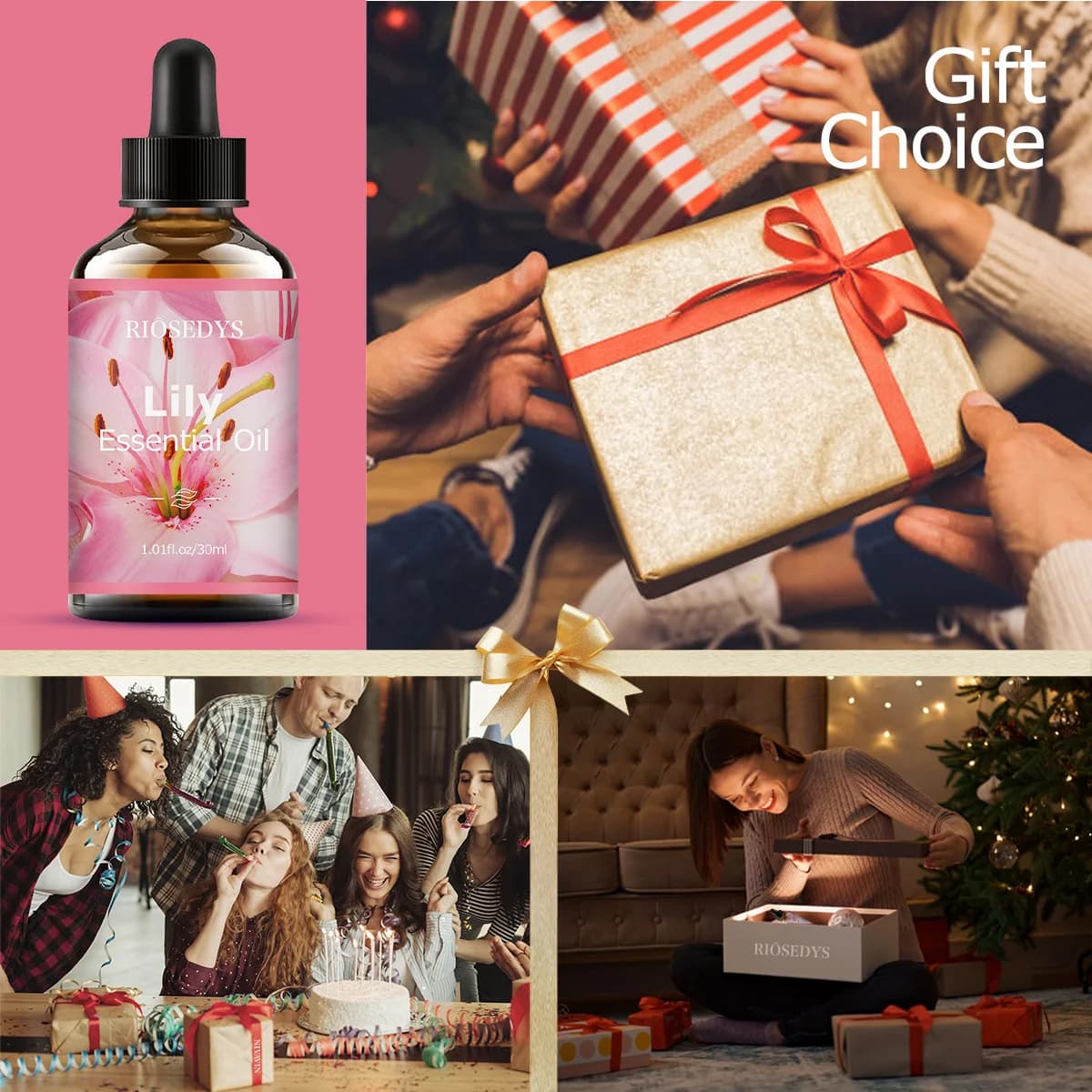L'huile essentielle de lys, avec leur parfum floral délicat, convient à l'aromathérapie et au massage corporel.