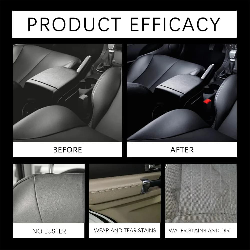 Huile de soin d'entretien de siège de voiture, crème multifonctionnelle, soin de siège en cuir, polissage, crème d'entretien du cuir, accessoires de lavage de voiture