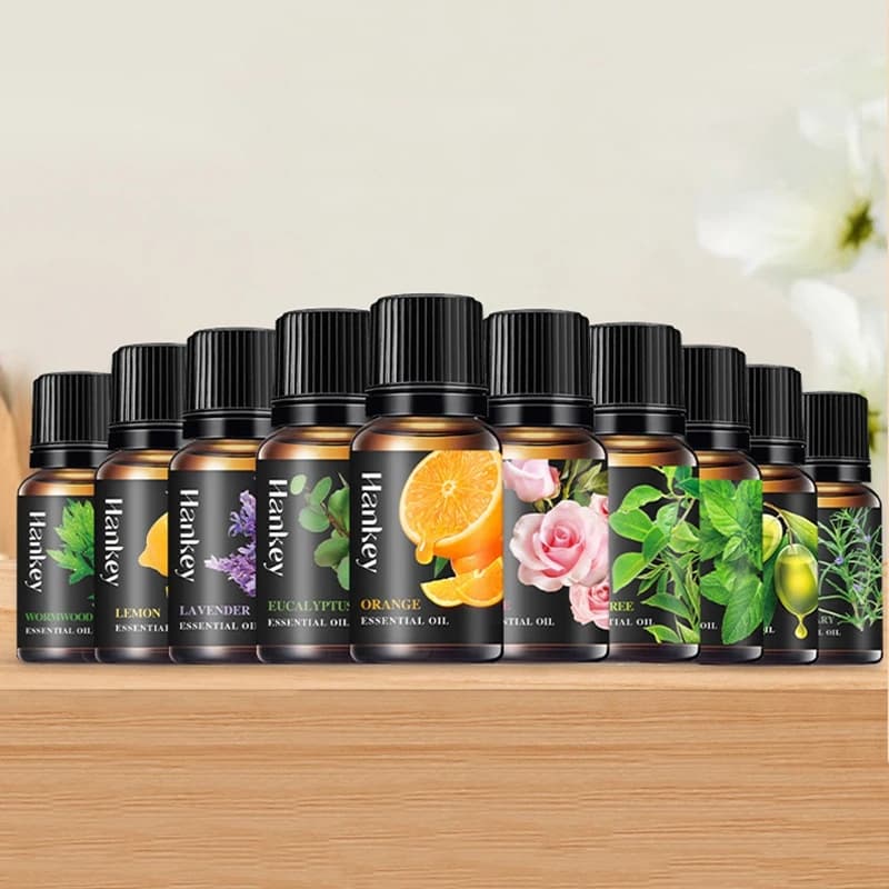 Plante à base de plantes aromathérapie huile essentielle café bois de santal bois arôme vanille Rose bougie humidificateur aromathérapie huile essentielle