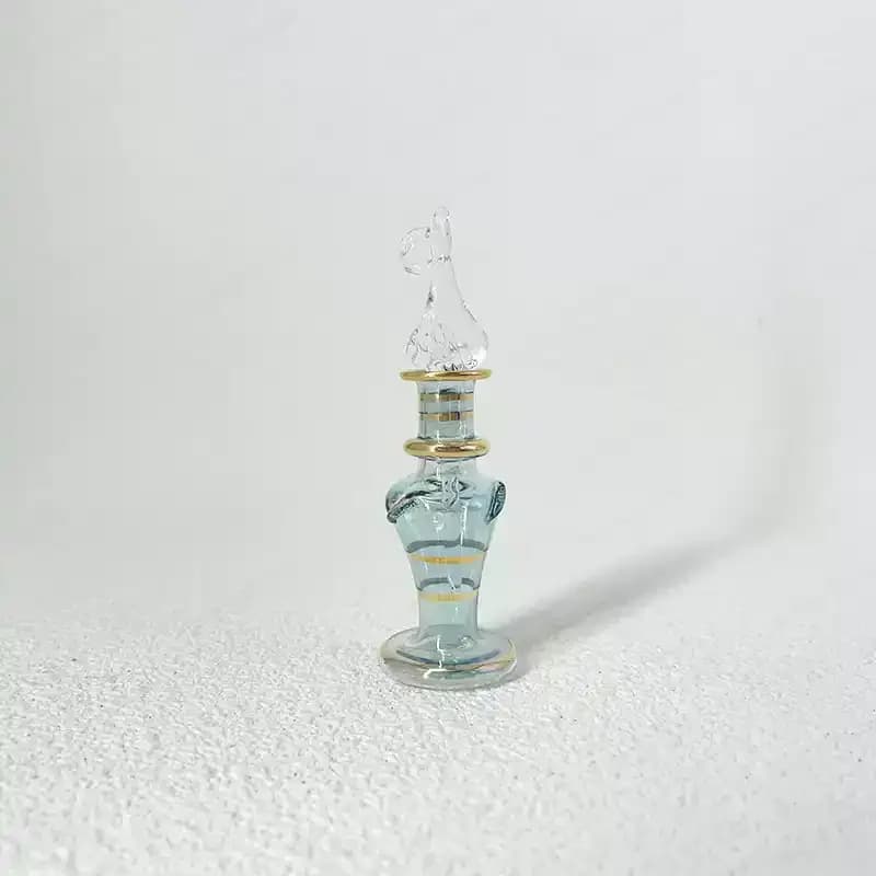 Bouteille d'huile essentielle parfumée égyptienne de 5 cm, diffuseur d'aromathérapie, décoration en verre, souvenir de voyage, cadeau d'anniversaire