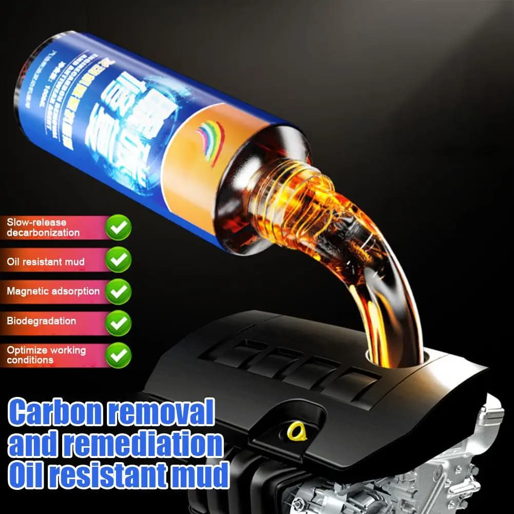 Agent de réparation pour l'élimination du carbone du moteur, protection Anti-usure très efficace pour l'huile moteur, réduction du bruit et Anti-secouement