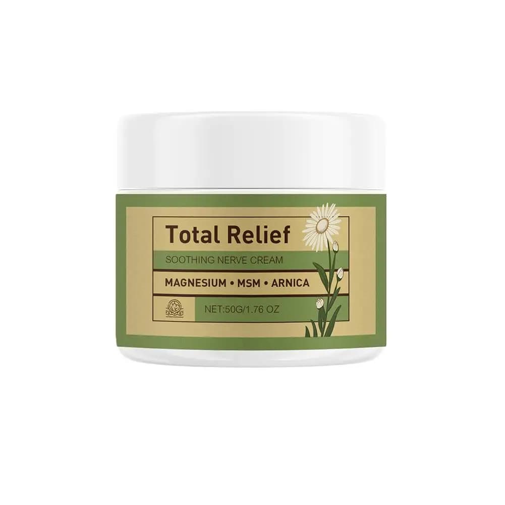 Crème apaisante au magnésium, extrait de plante naturelle, lotion corporelle pour la relaxation musculaire, crème de Massage hydratante en profondeur pour les soins de la peau, 50g