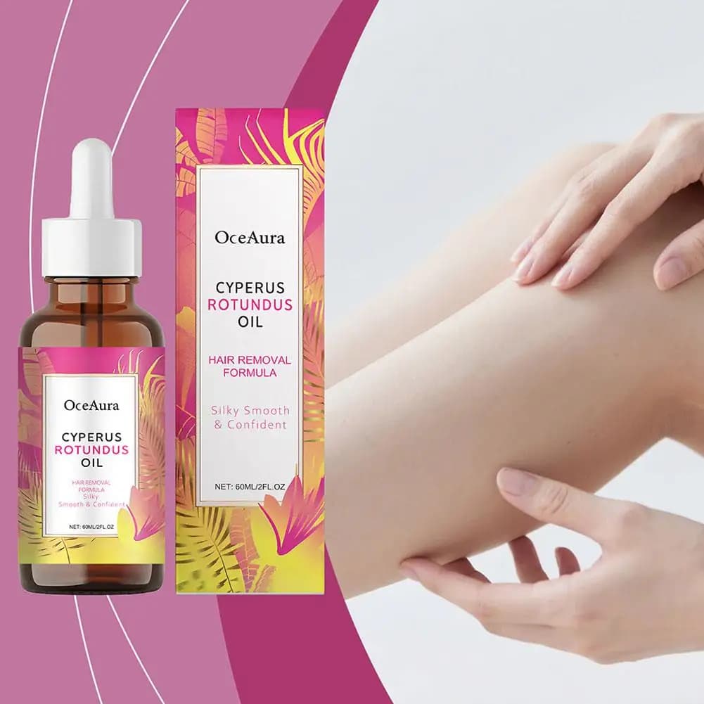 OceAura huile après rasage femmes Anti inhibition de la croissance des cheveux huile de rasage apaise efficacement la peau hydrate la peau après l'huile de rasage