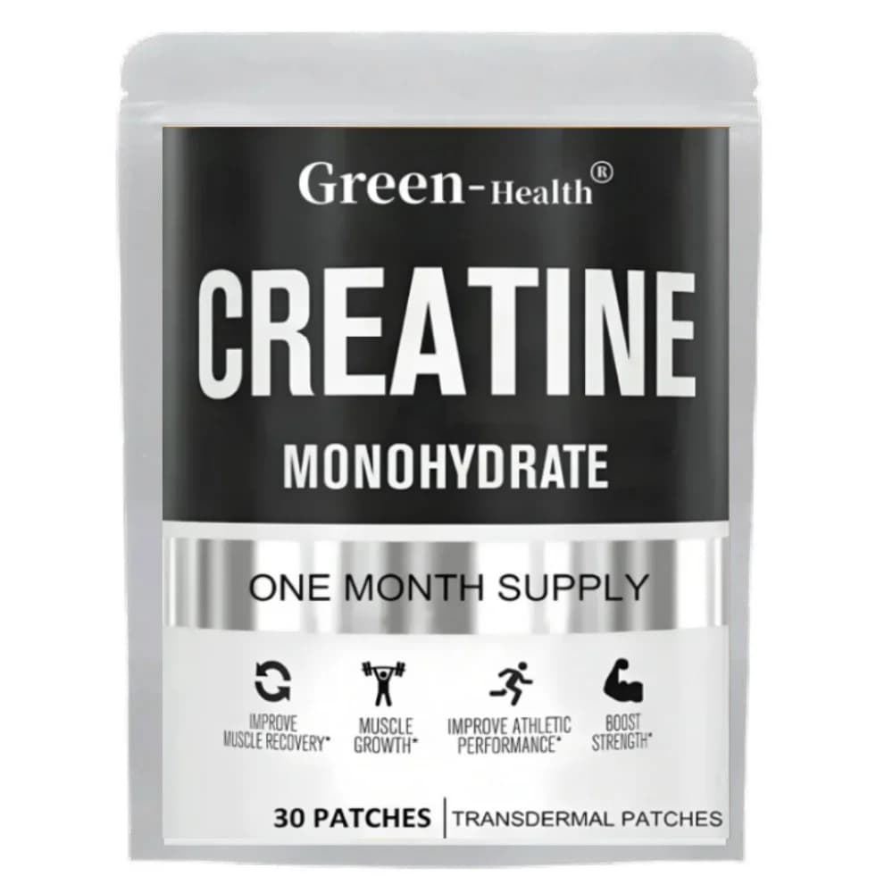 30 patchs patchs transdérmiques monohydratés de créatine-force de croissance musculaire augmentent le rehausseur de sortie d'énergie