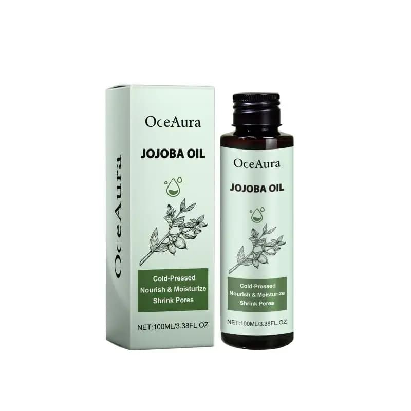 Huile capillaire OceAura Jojoba : Nourrit le cuir chevelu