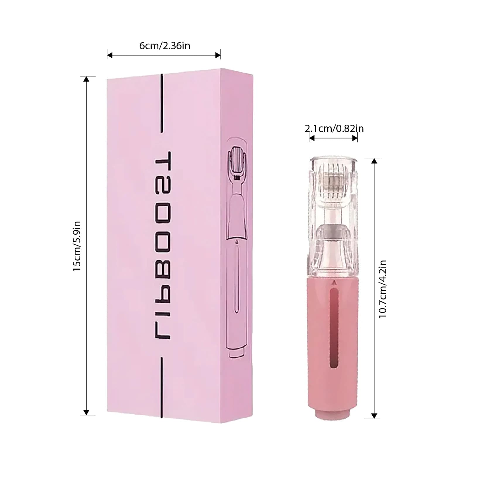 1 pièce Rouleau Microneedle pour les Lèvres