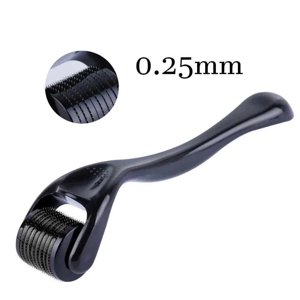Micro aiguille 540 rouleau Derma rouleau Dermaroller titane repousse des cheveux barbe croissance Anti perte de cheveux traitement amincissement recul