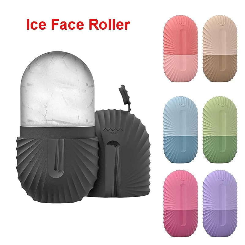 Moule à glaçons en silicone pour massage facial