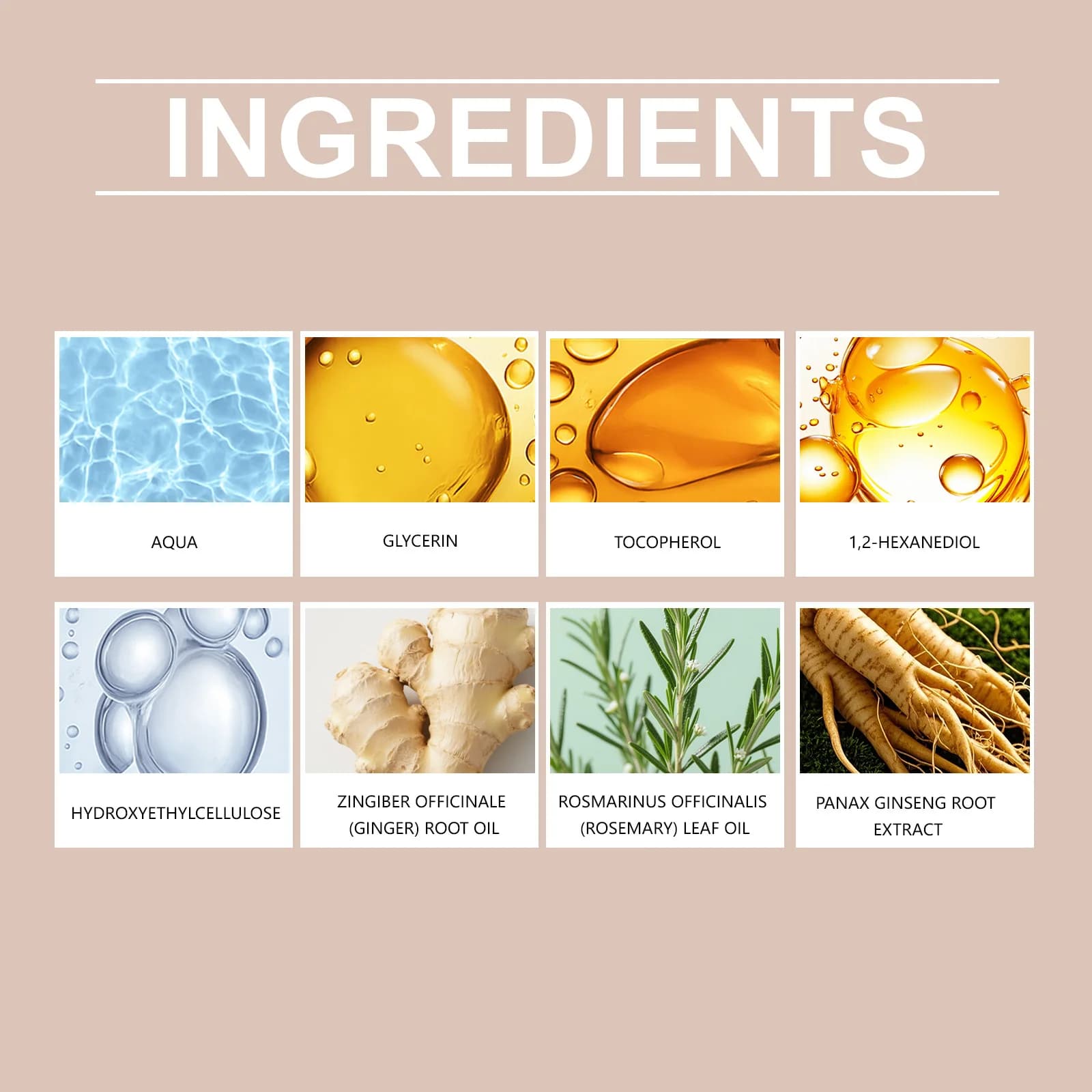 Sérum pour le soin du cuir chevelu, nourrit les follicules pileux, renforce les cheveux, réduit la casse, pour des cheveux naturellement lisses et brillants, entretien quotidien