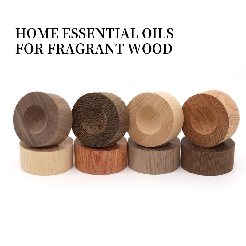 Diffuseur d'arômes en bois massif naturel – adapté aux accessoires de parfum durables dans les maisons