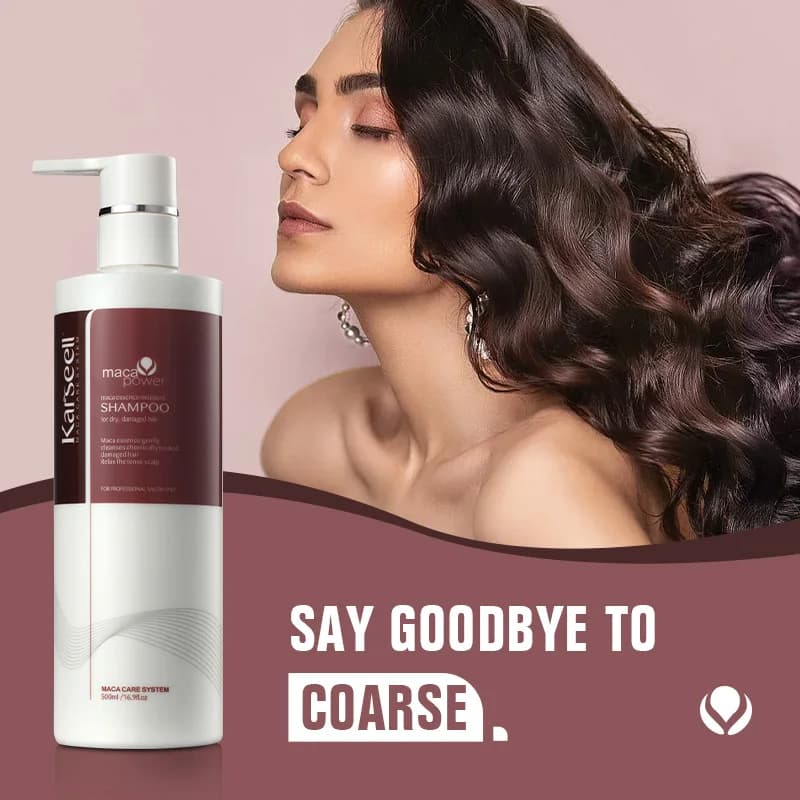 Karseell 500 ml shampooing à l'huile d'argan extrait de plantes
