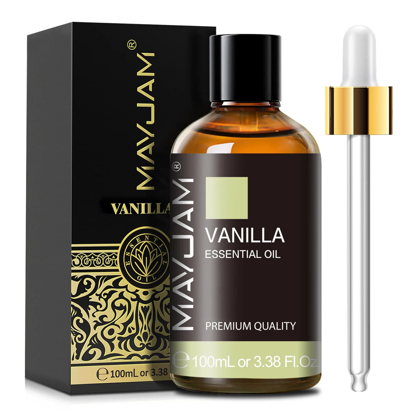 MAYJAM 3.38fl.oz huile essentielle pour diffuseurs de roseaux Orange douce lavande jasmin Eucalyptus vanille bois de santal Rose huile de parfum