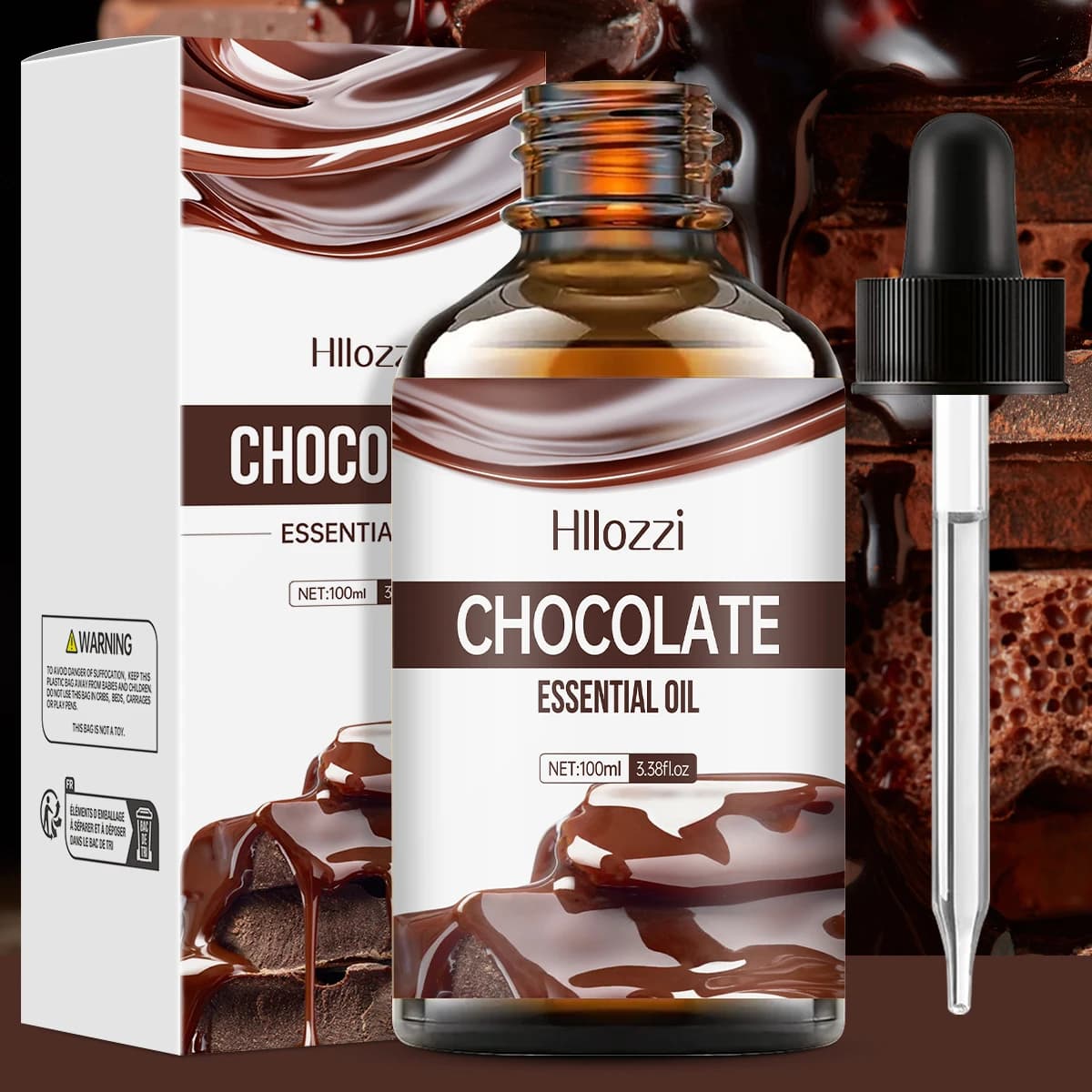 L'huile essentielle de chocolat convient aux soins de la peau