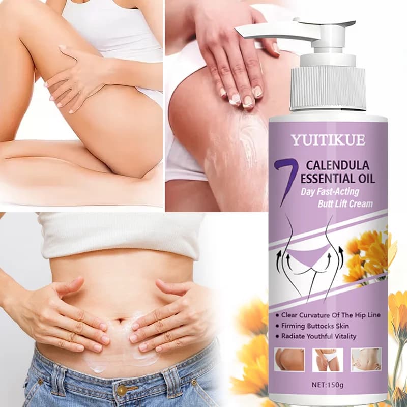 YUITIKUE Crème liftante pour fesses de 7 jours 150 g – Reafirmante à action rapide