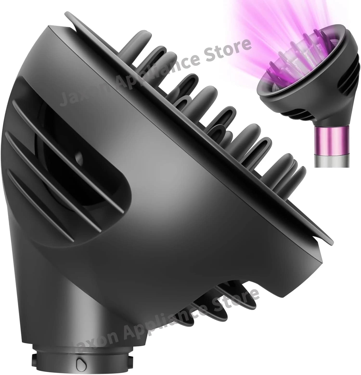 Fixation de diffuseur de boucles ondulées pour Dyson Airwrap, deux Modes diffuses de dôme de flux d'air pour diffuseur de cheveux Airwrap HS01/05 pour cheveux secs