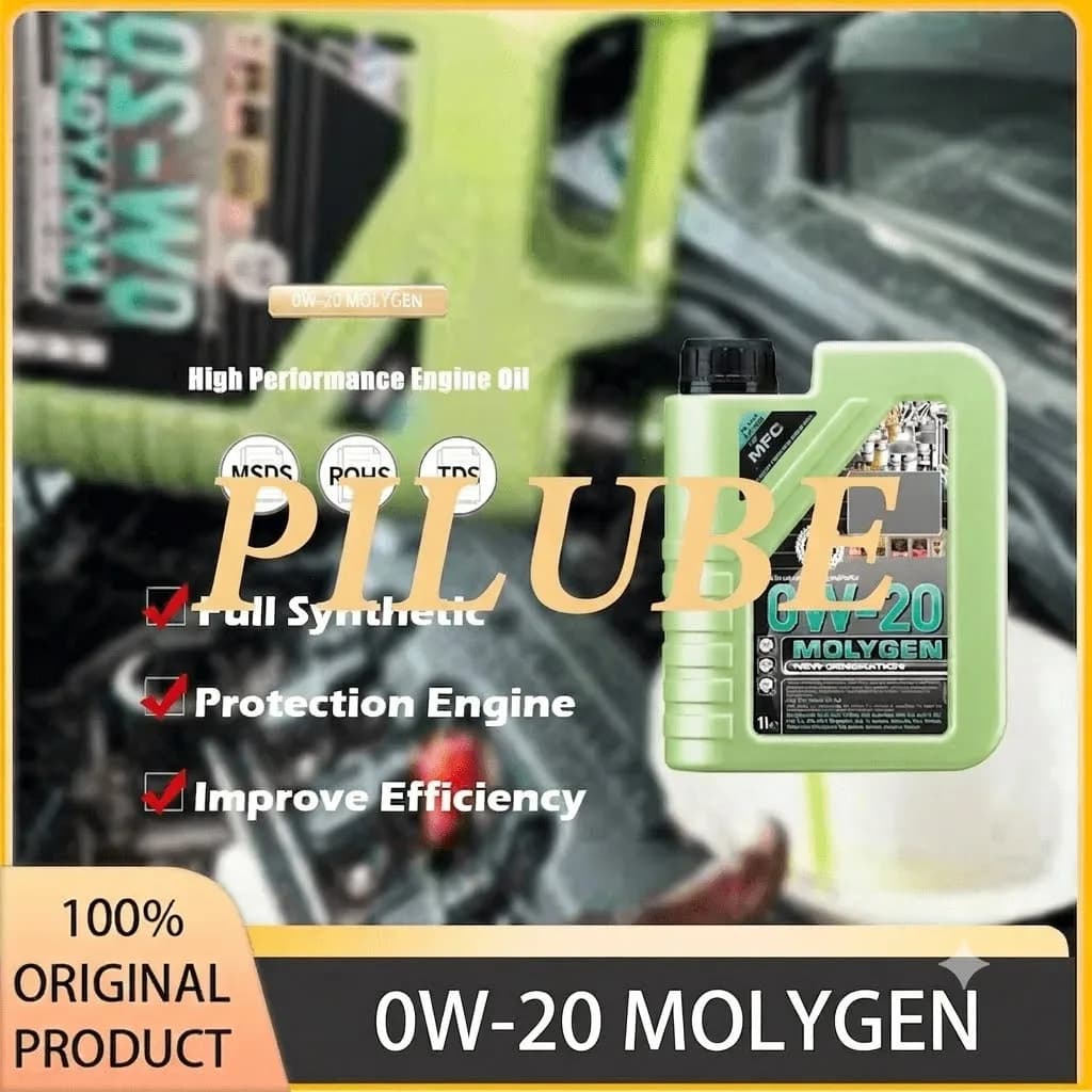 Huile moteur entièrement synthétique MOLYGEN 0W-20 pour une protection optimale