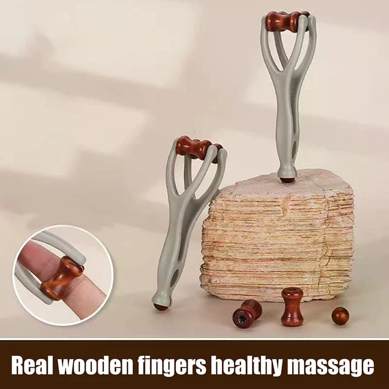 Rouleaux de Massage des points d'acupuncture des articulations des doigts, avec huile essentielle, soulage la Fatigue des doigts, outil de Massage pour l'arthrite, Massage des Points d'acupuncture