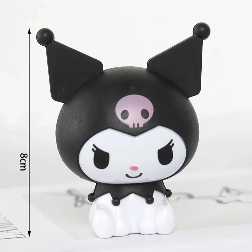 Sanurgente-Figurines Kawaii Cinnamoroll Kuromi pour Enfants