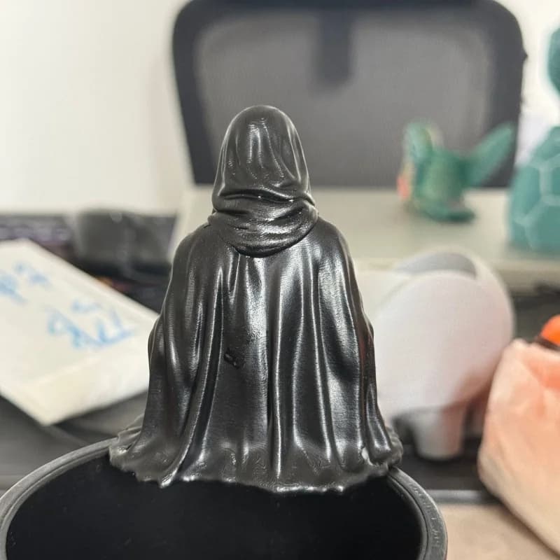 Statue de démon gothique pour étagère à livres, figurine de diable en résine noire, décoration d'Halloween effrayante pour la maison, ornement pour bureau