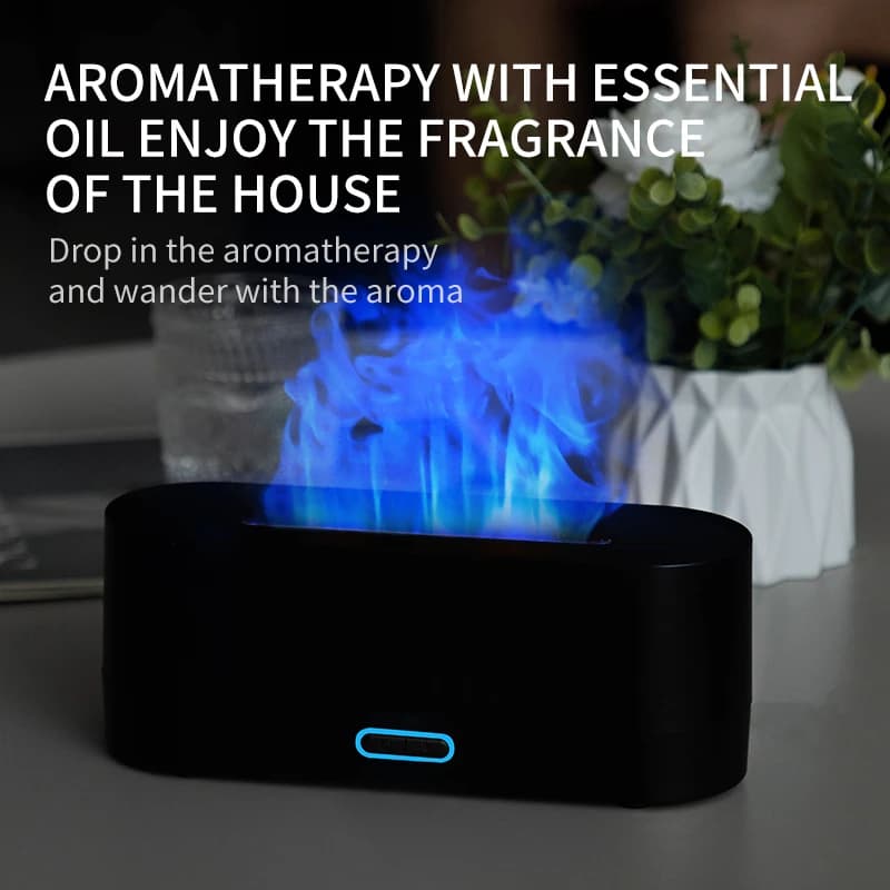 Humidificateur diffuseur de flamme 160ml