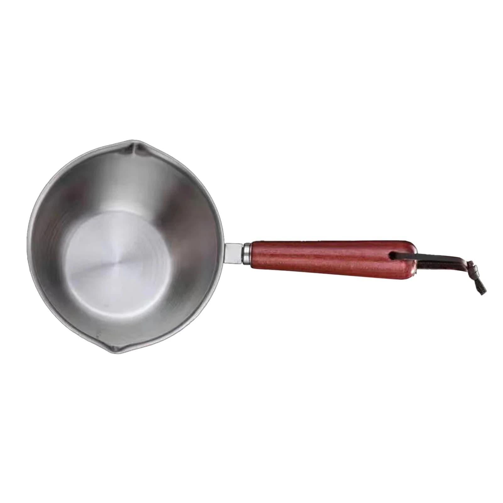 Mini chauffe-lait en acier inoxydable 304, 200ml, poignée coordonnante, antirouille, mini pot d'huile pour la cuisine
