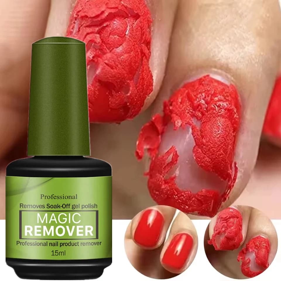 Dissolvant de vernis à ongles Gel magique rapide