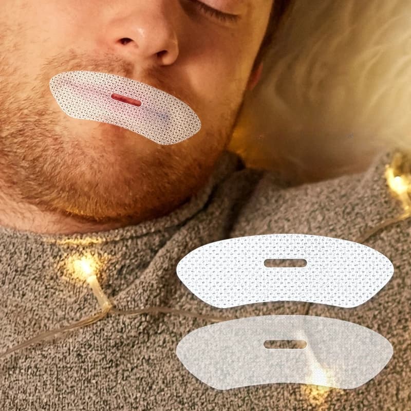 Bandes Autocollantes de Sommeil pour Adulte, Accessoire Anti-Grattage, pour le Sommeil Nocturne, Jules, Respiration en Antarctique, Amélioration de la Ration Buccale, 30 Pièces