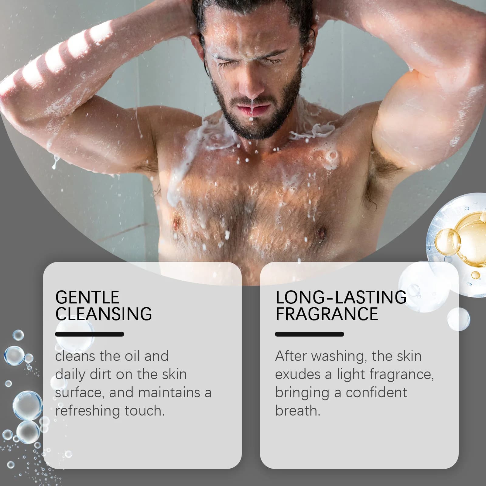 Gel douche parfum coffret cadeau Gel douche nettoyant en profondeur hydratant parfum rafraîchissant parfum longue durée contrôle de l'huile