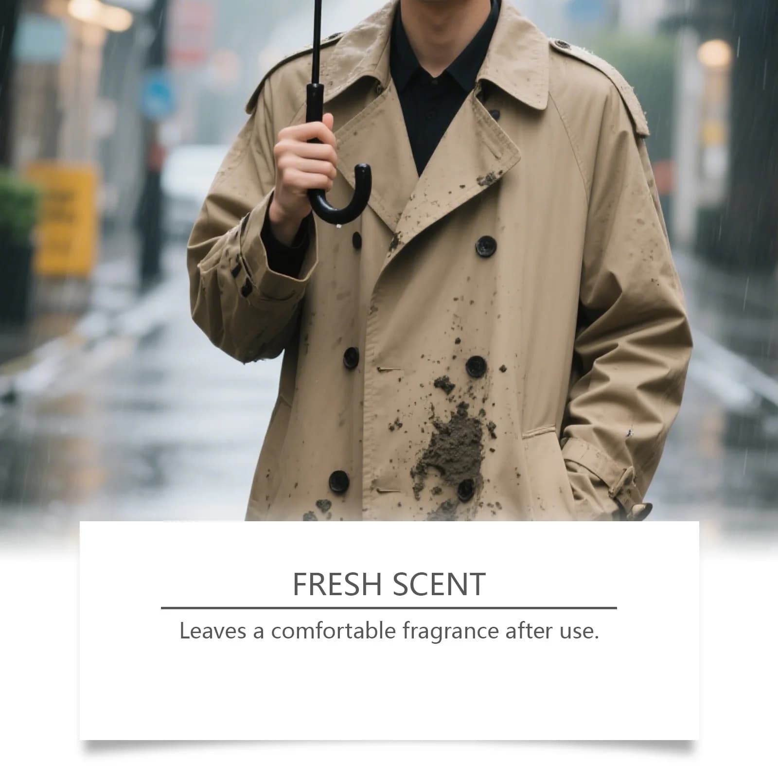 Détergent à lessive détachant doux pour vêtements