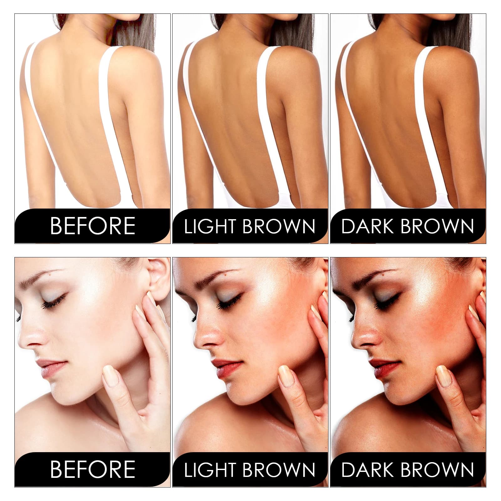 Gel bronzant pour un éclat bronze intense avec huile de coco