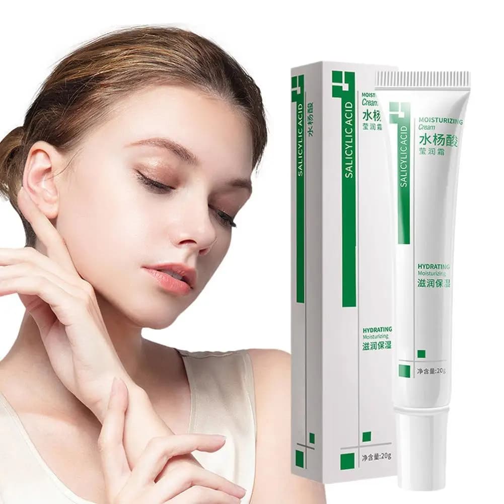 Gel réparateur naturel à base de plantes pour l'acné