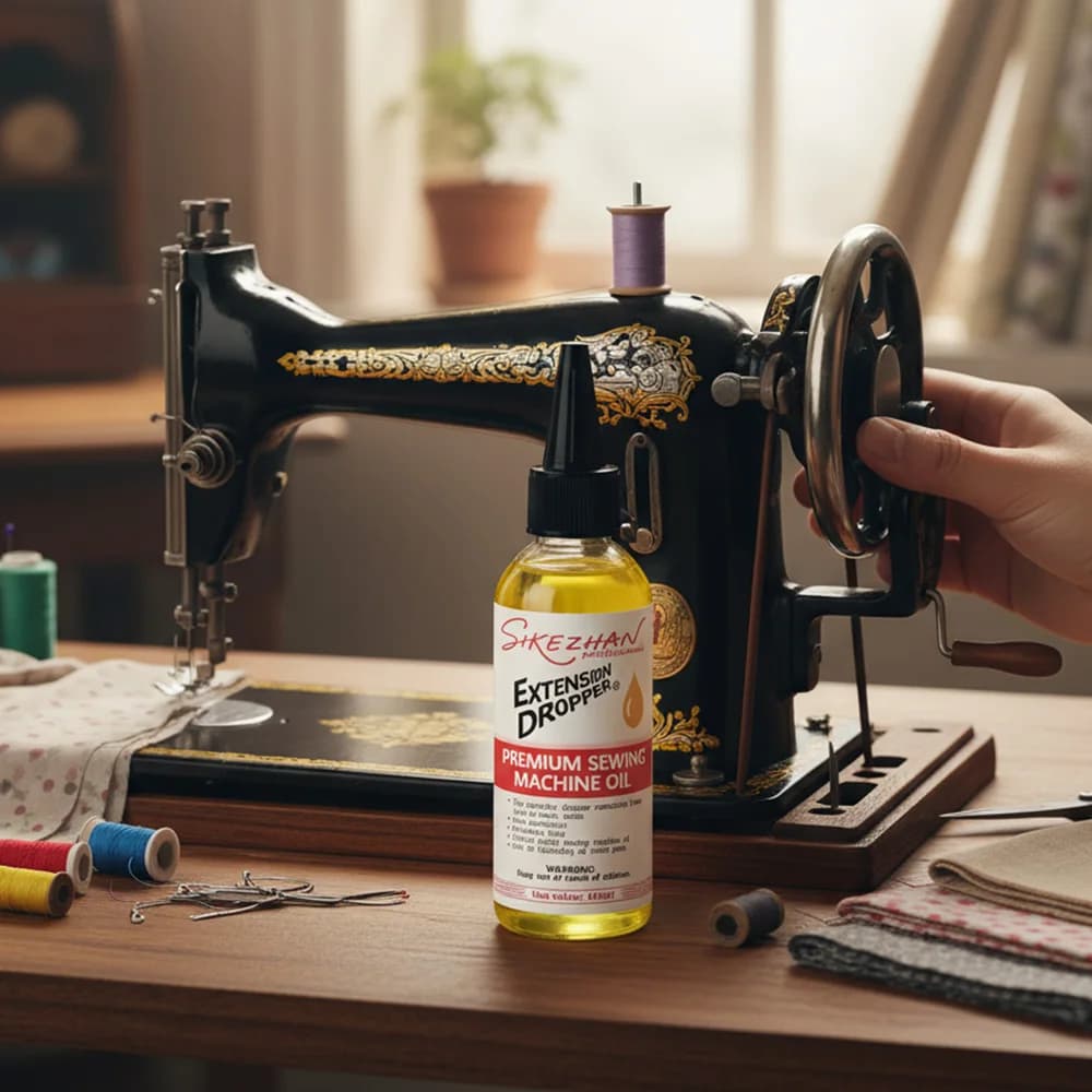 Huile lubrifiante professionnelle pour machine à coudre, pénétration profonde, prévention de la rouille et entretien pour un glissement fluide, 100 ml, SIKEZHAN