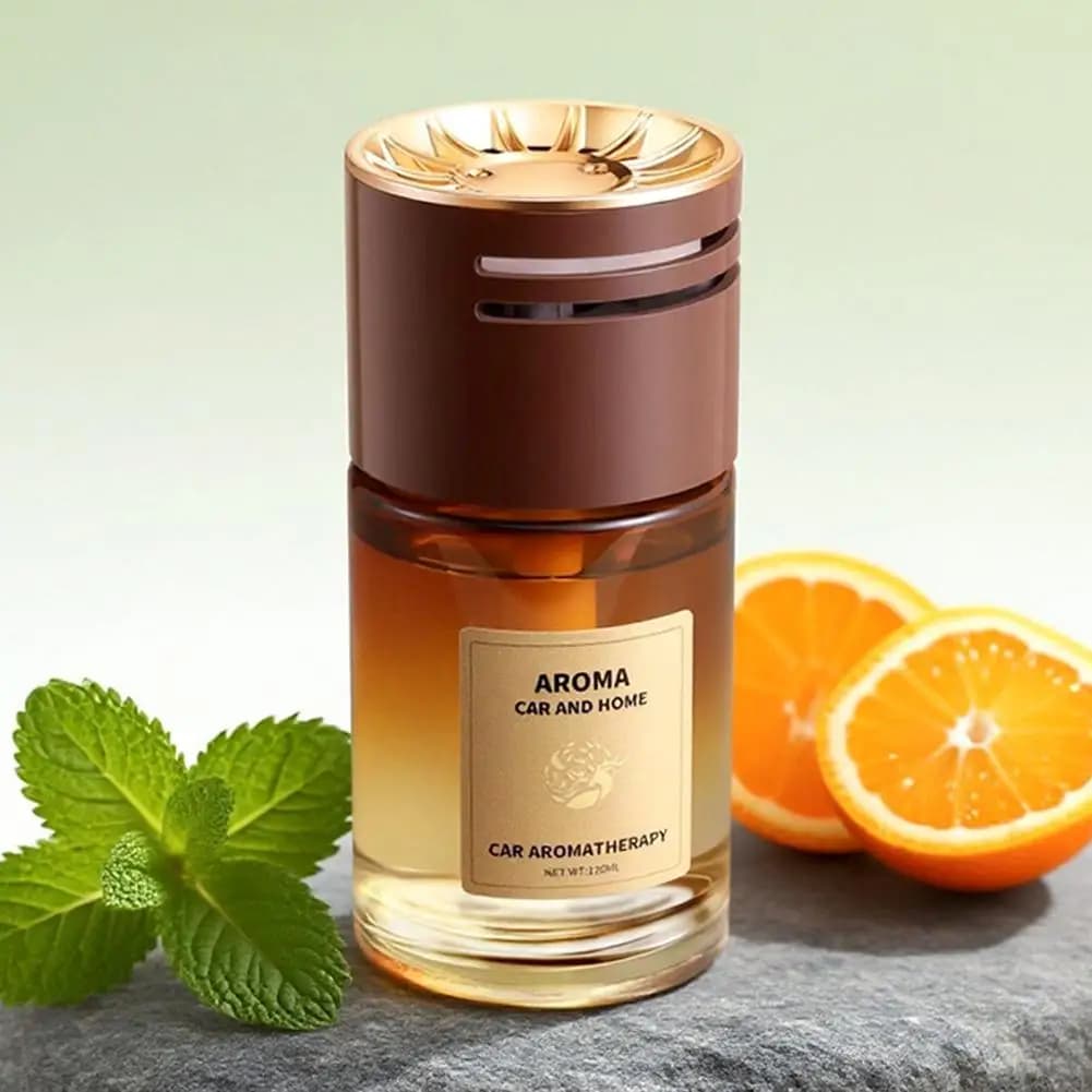 Diffuseur de voiture avec parfum doux longue durée, désodorisant parfumé pour intérieur automobile, espace de travail, 120ml