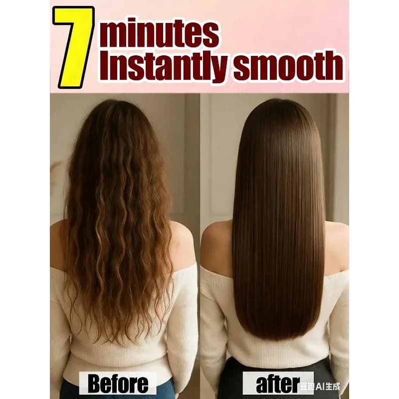 Traitement réparateur capillaire moléculaire original, répare en profondeur les cheveux secs, abîmés et crépus, soin capillaire hydratant rapide en 4 minutes