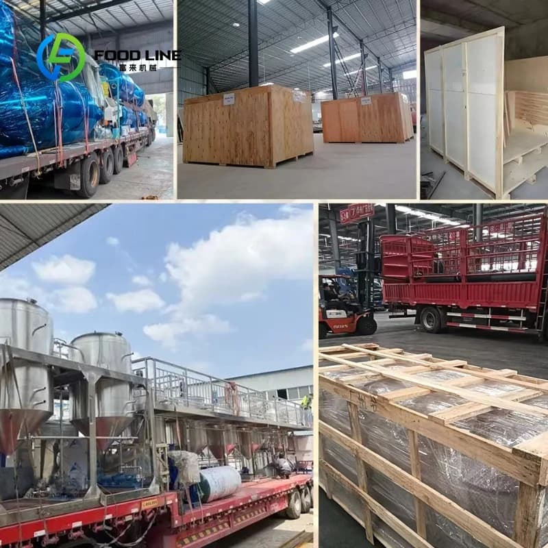 Ligne de production de raffinage d'huile de noix de coco de tournesol brûte raffinée personnalisée équipement d'huile comestible de haute pureté