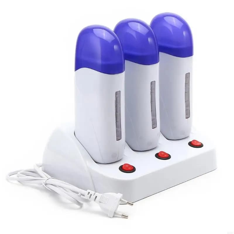 A0NC Roll-On Wax Chauffeur cheveux indolore Machine d'épilation électrique Épilatateur CARTRIDE HOT CHIE ROULEUR DEPILatoire