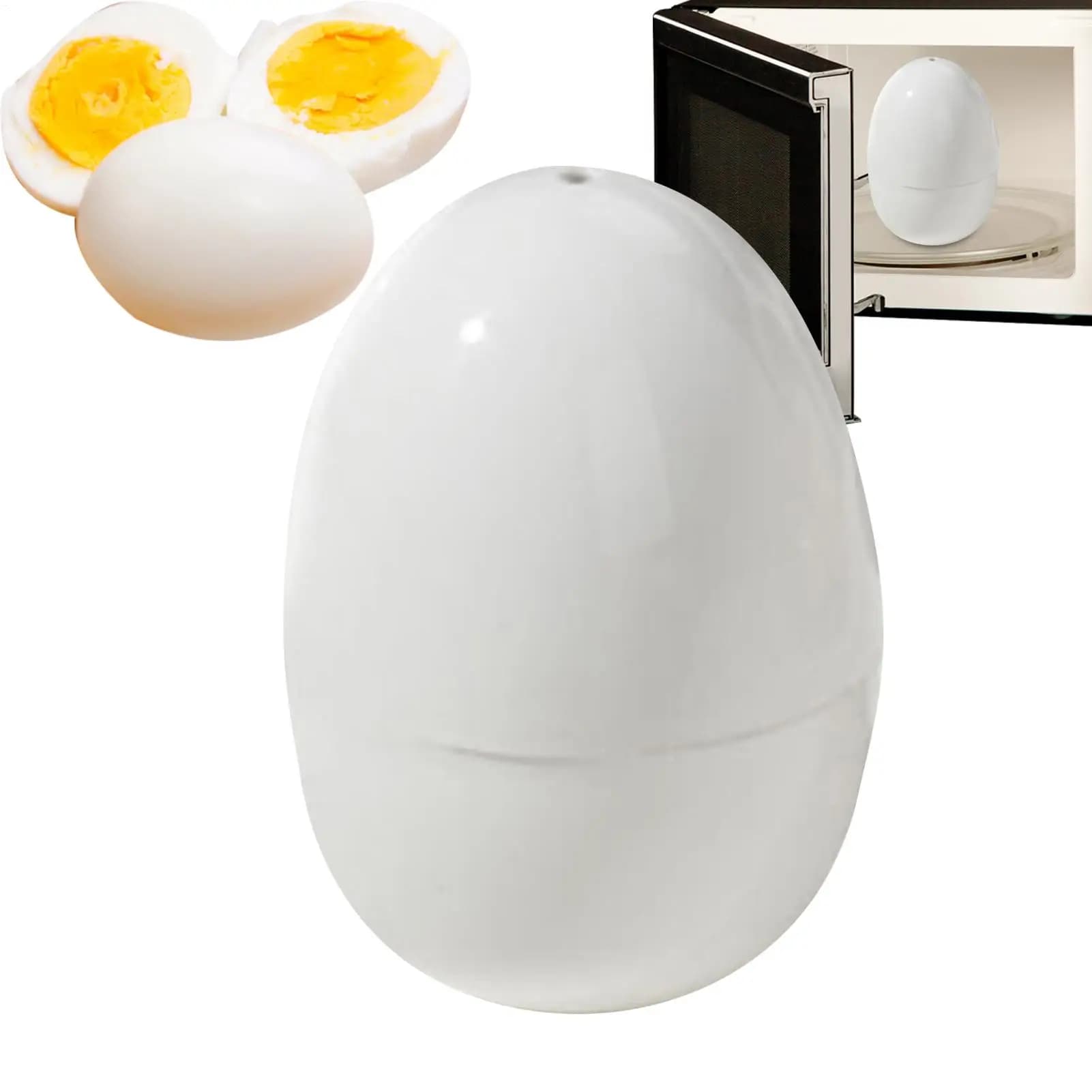 Cuiseur à œufs à micro-ondes, chaudière à œufs à micro-ondes, cuiseur à vapeur pour œufs durs et durs et doux, pour faire bouillir rapidement les œufs, Gadgets de cuisine