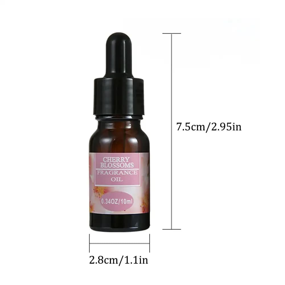 Huile essentielle de plante naturelle pour voiture, désodorisant, diffuseur, humidificateur, parfum de recharge, accessoires automobiles, 10ml