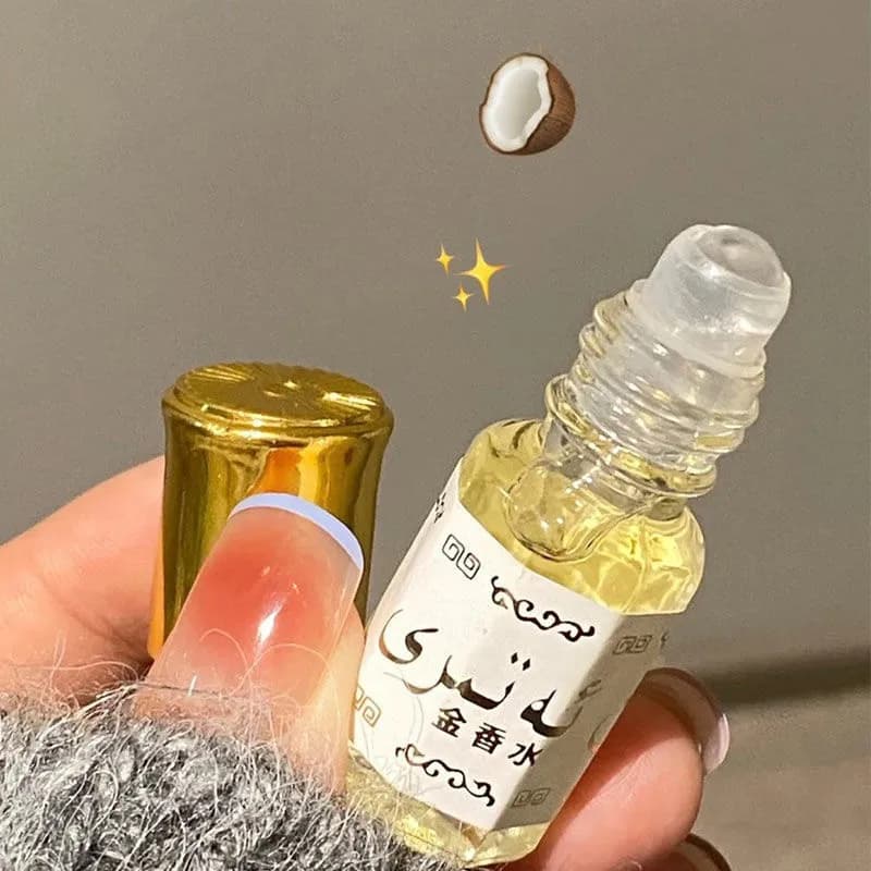 Huile de parfum roll-on 3 ml, parfum de Dubaï du Moyen-Orient, parfum au charme unique, huile essentielle désodorisante longue durée pour hommes