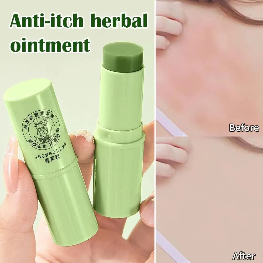 Bâtonnet Crème Anti-Démangeaisons Piqûres d'Insectes – Répulsif Physique Anti-Moustiques pour l'Été