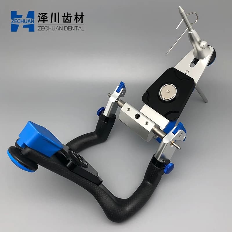 Modèle d'articulateur fonctionnel en fibre de carbone Artex Type CN, modèle dentaire en plâtre à échelle précise